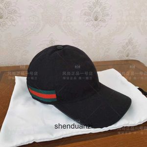 Gueei Top Luksusowe designerskie czapki baseballowe do National Mens Womens Classic podwójnie nadrukowany czarny kapelusz baseballowy Oryginalny 1: 1 z prawdziwym logo i pudełkiem