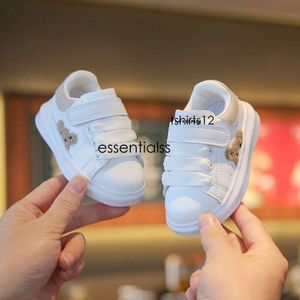 kids shoes Children's Spring And Autumn Little White 2024 New Sports Soft Sole Baby Walking Boys' Board Shoes kids shoes