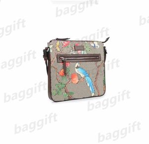 Men Messenger Bag et Night Courrier Canvas Crossbody Designer Totes Красная и зеленая сумочка ремня подпись тигр Duc9993086