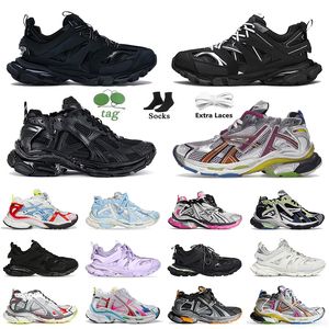 Designers Runner Paris 7.0 7.5 3.0 Shoes Triple Sneaker balencigaa balanciga Tess Gomma Platform Multicolor Deconstruction jogging hiking Trainers sneakers 35-46