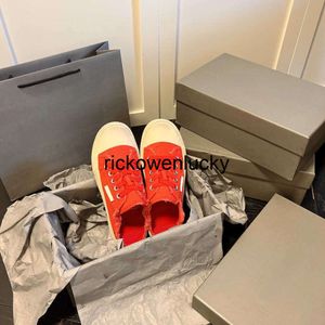 Baleencigaa Casual Balencig Nowy najlepsza jakość płótno Summer Women 2024 Speishure Semi Trailer Old Dirty Birty Białe buty