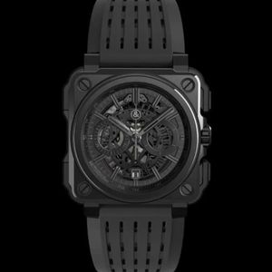 2022 Modelo Sport Sport Rubber Watch Bandz Quartz Bell Luxo Multifunction Watch Business Aço inoxidável Ross Ross Watch 01 208Q