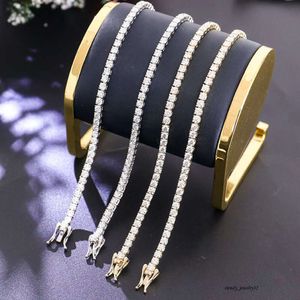 Factory Fine Jewelry 2mm 3mm 4mm 5mm Men Women 10k 14k Yellow Gold Chain Lab Diamond Custom Vvs Moissanite Tennis Necklace