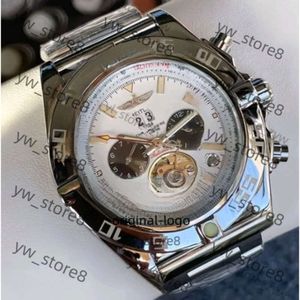 Breiting Watch Men High Quality Bretiling Watch Machinery Luxury Watch med Sapphire Glass och Box Breightling Swiss Air Force Patrol 50 Anniversary Series F9D7