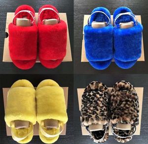 Women's Kids Girl Fashion Sandals Outdoor Plush Women House Slippers Boots Sandals With Rubber Soles Non-slip Indoor Slippers For Home U1001038