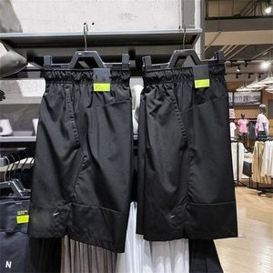 Sommer -Herren -Sport -Shorts Klassiker Einfacher atmungsaktives schneller trockener Fitness -Basketball -Shorts losen lässige, dünne schwarze Shorts