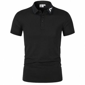 2024 New Golf Wear Brand Men's Golf Tops Polo Shirt Spring And Summerluxury Men Turndown Collar Short Sleeve Tee D5Oe#