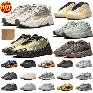 700 Men Women Running Shoes 700s V1 V2 V3 Hi-Res Inertia Blue Wave Runner Red Enflame Amber Faded Azure Dark GIow Azael Alvah Mens Trainers Sports Sneakers