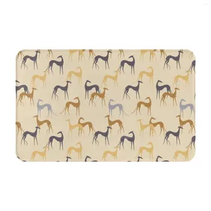 Dywany galgos w pustynnych kolorach 3D miękki nie mali dywany dywan podkładka galgo greyhound sosie pies zwierzęcy lobitos whippet magyar