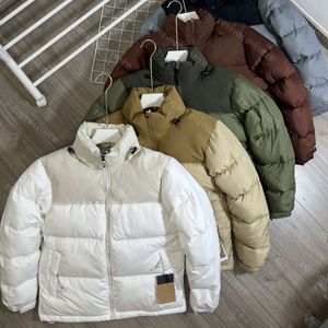 Designer Men Puffer Jacket Parker Down Jacket North Parker broderad bokstav Rainbow Casual Classic 1996 Women's Top Winter Warm Par Coat Clothing