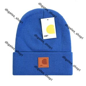 Cahart New Winter Knitted Hat Luxury Beanie Cap Winter Men And Women Unisexembroidered Logo Carhartte Wool Blended Hats High Quality Outdoor Warm Cahartt e69