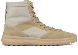 FashionHigh Top Designer West Season Brown Suede Boots الحصري من الجلد الأصلي الدانتيل العسكري الصحراء في الهواء الطلق Boot2831717