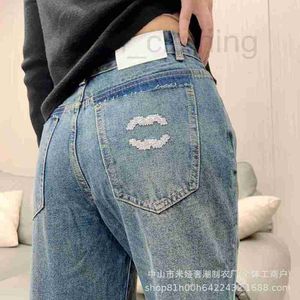 Designer di jeans da donna marchio 23 Nuovo borsa per back flash Diamond High Waist Slim Denim Pants 6NV9