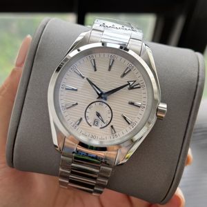 Luksusowy zegarek męski z 41 mm Dial Casual Business zegar ze stali nierdzet