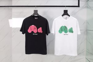 T-shirt maschile di palme da uomo magliette magliette camicie per ragazzi felpe per ragazze con le magliette stampicate per peluche di peluche magliette casual traspiranti 100% cotone