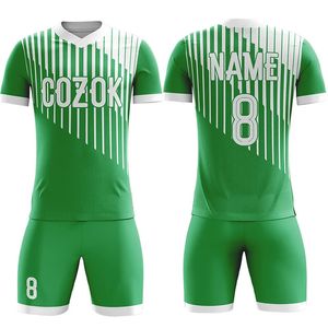 Koszulki piłkarskie 23 mundur piłki nożnej Mężczyźni ustawiają szorty piłki nożnej Koszulka piłkarska Niestandardowa sublimacja koszula piłkarska spersonalizowana 240603