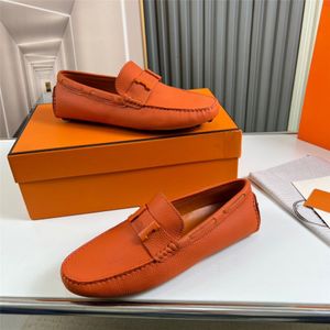 40modell loafers män design mocka loafers 2024 äkta läder lyxslip på mockasins bekväma körskor för män chaussure homme