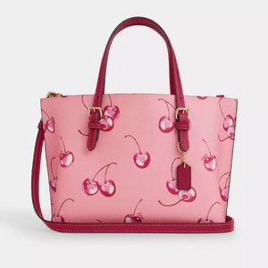 CR293 Mollie Tote 25 Cherry Women Bag 293 Новая розовая красная сладкая сумка с сладким крестиком, сумочка