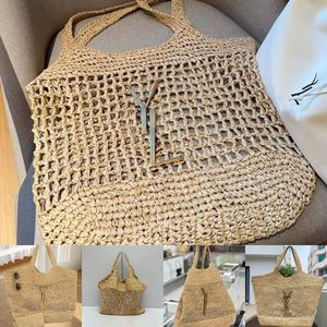 designer bag beach bag large capacity tote bag handbag hand totes shopping bag summer high quality bagdesigner embroidered straw bag for woman