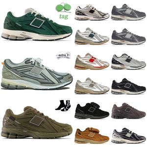 Designer Classic 1906 Running Shoes Men Women 1906r Nightwatch Green Cordura Olive White Rain Cloud Silver Metallic Outdoor Sports Casual Shoes