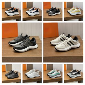 sneakers designers mens luxury basketball shoes orange H Gramme sneaker carriage calfskin floor peach cool grey green plum low cut chaussure trainers running shoes