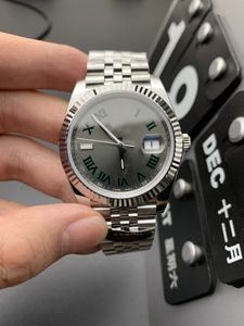 高級時計トップ構成オリジナル1対1のデザイナーウォッチ41mm円形ダイヤル自動機械式時計メンズ防水サファイアミラー表面