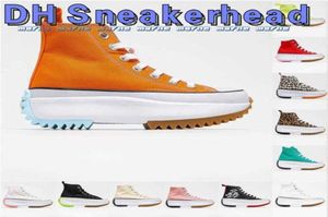 Run Star X JW Woman أحذية عادية العيون الكبيرة تلعب Chuck Multi Heart 70s Hi Skate Platform Shoe Classic 1970 Canvas Communction Name3717583