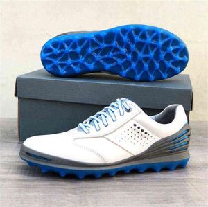 Golf Shoes Spikes for Sneakers Professional Men Waterproof Nonslip Genuine Leather 2204117695884