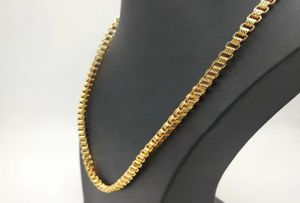 Necklace Uomini in acciaio inossidabile uomini lunghi Gift catena in oro in acciaio per accessori maschi hip hop gioielli sul collo8165761