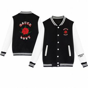 Ela Carri Merch Jacket Baseball Mundur Kobiet Kurtka baseballowa Męska Fi Streetwear Ela Carri Kurtka H7JZ#