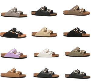 Arizona Big Buckle Oiled Leather Sandals Leather Sandals Men Women Dressy Summer Beach Flip Flops Slides kingcaps Beach Indoor Shower Room 2024 Daily Outfit