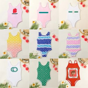 Kinder Designer Kleidung Eltern Kinder Sets Eltern-Kind Badebode Baby Badeanzug Neue Frauen Mädchen Schwimmkostüm ein PCS Briefe Strand Bikini 30 Stile