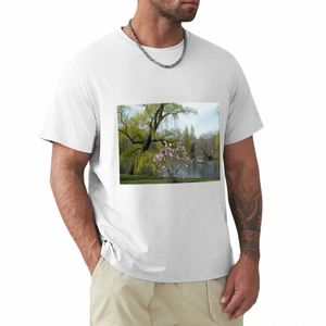 central Park, Spring Colors, New York T-Shirt shirts graphic tees vintage oversized summer tops fitted t shirts for men X70J#