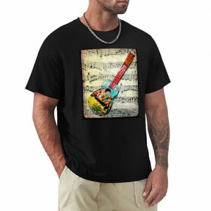 toy Guitar T-shirt plus size tops plain hippie clothes graphics black t-shirts for men c1hz#