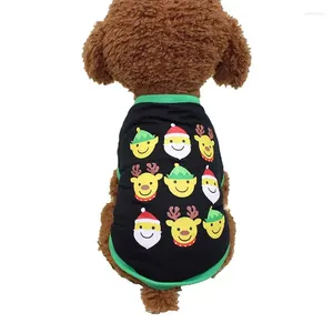 Dog Apparel Christmas Cartoon Clothes Costume Soft Xmas Kitty Dogs Cachorro Mascotas Perro Small Dress