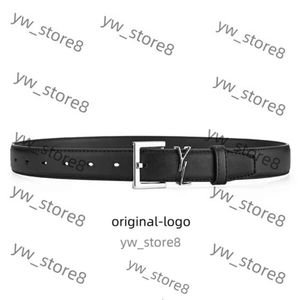 Ysl Belttop Quality Genuine Leather Yslbelt Designer Belt Fashionable High End Cowhide Needle Button Belt Belt Belt With Dress And Jeans 4ca