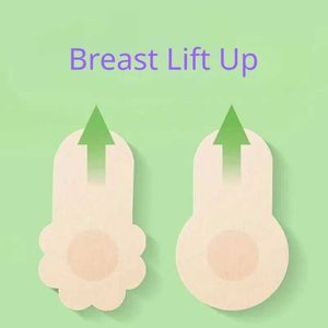 Breast Pad 10pcs womens invisible breast lifting tape covering the bra with Nipple stickers breast stickers adhesive and Nipple cover accessories G2405297N8J