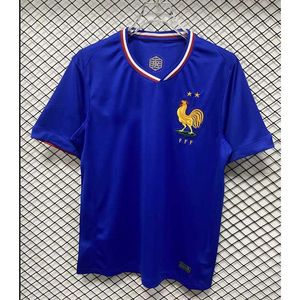 2024 Cup jersey for French national team Mbappe match training jersey for fans football jersey Thai version for men and women