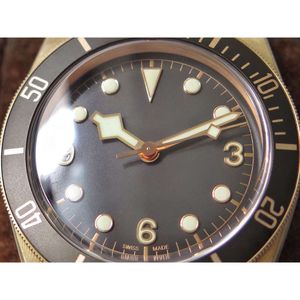 Bay Waterproof Watch 58 Black SUPERCLONE Business Automatic Tu Bronze Classic Designer Watch Watchs Mechanical 43Mm Swiss Series dor Black Men's M70bm 69F0 s