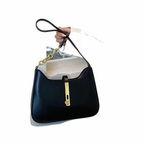 pu Leather Shoulder Bag with Zipper Closure Fi Tote Handbag Trendy Designer Underarm Bag Clutch Purse for Women and Girls K0nA#