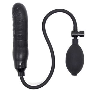 Sex Toy Massager Silicone Simulation Posterior Toys Inflatable Dildos Anal Plugs Women Vaginal Massager for Adult Toy