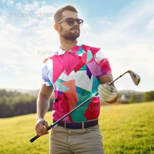 Men's Polos Golf Shirt Fashion Summer Breathable Solid Color Lapel Button Polo Top 2022 High Quality Plus Size 91f