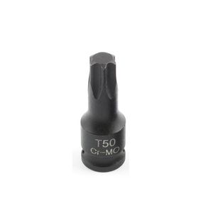 1PC 38mm Long 1/4" Square Drive Torx Screwdriver Bits Star Pneumatic Driver Socket Bit T20 T25 T30 T40 T50 T55 T60