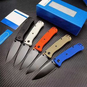 Aluminum Hand 535 Ben Mini Bmugout Madini Folder S30V Satin Blade Work Outdoor Hunting Hiking Pocket KnivesXJ241028