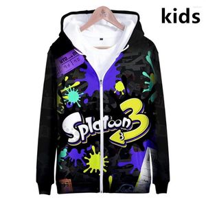 Hoodies masculinos jogo de tiro 3d impresso moletom com capuz meninos meninas dos desenhos animados jaqueta 3 a 14 anos crianças casaco roupas