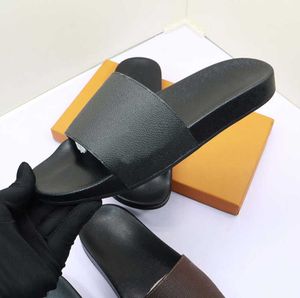 Slippers HOT MULE WATERFRONT Men Women Slide Sandals Designer Shoes Luxury Slide Summer Fashion Wide Flat Slippery Thick Sandals Slipper Flip Flops 2023