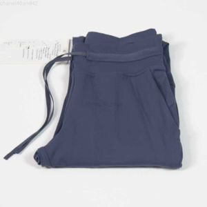 LL Yoga Pantaloni da Yoga da Donna a Vita Alta Allentati Elasticizzati da Palestra Pantaloni da Yoga Casual con Tasche Pantaloni da Jogging Traspiranti con Coulisse da Esterno Abbigliamento Sportivo