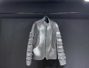 Erkek Ceketler TY0773 Moda Coats 2023 Pist Lüks Avrupa Tasarım Parti Tarzı Giyim
