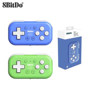 Game Controllers Joysticks 8Bitdo Micro Bluetooth Gamepad Pocket-sized Mini Game Controller for Android and Raspberry Pi Supports Keyboard Mode HKD230831