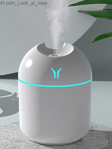 Humidifiers Air Aromatherapy Humidifiers Diffusers Essenti Oil Ultrasonic Humificador Mist Maker Home Car Freshener Office Desk Cool Fogger Q230901